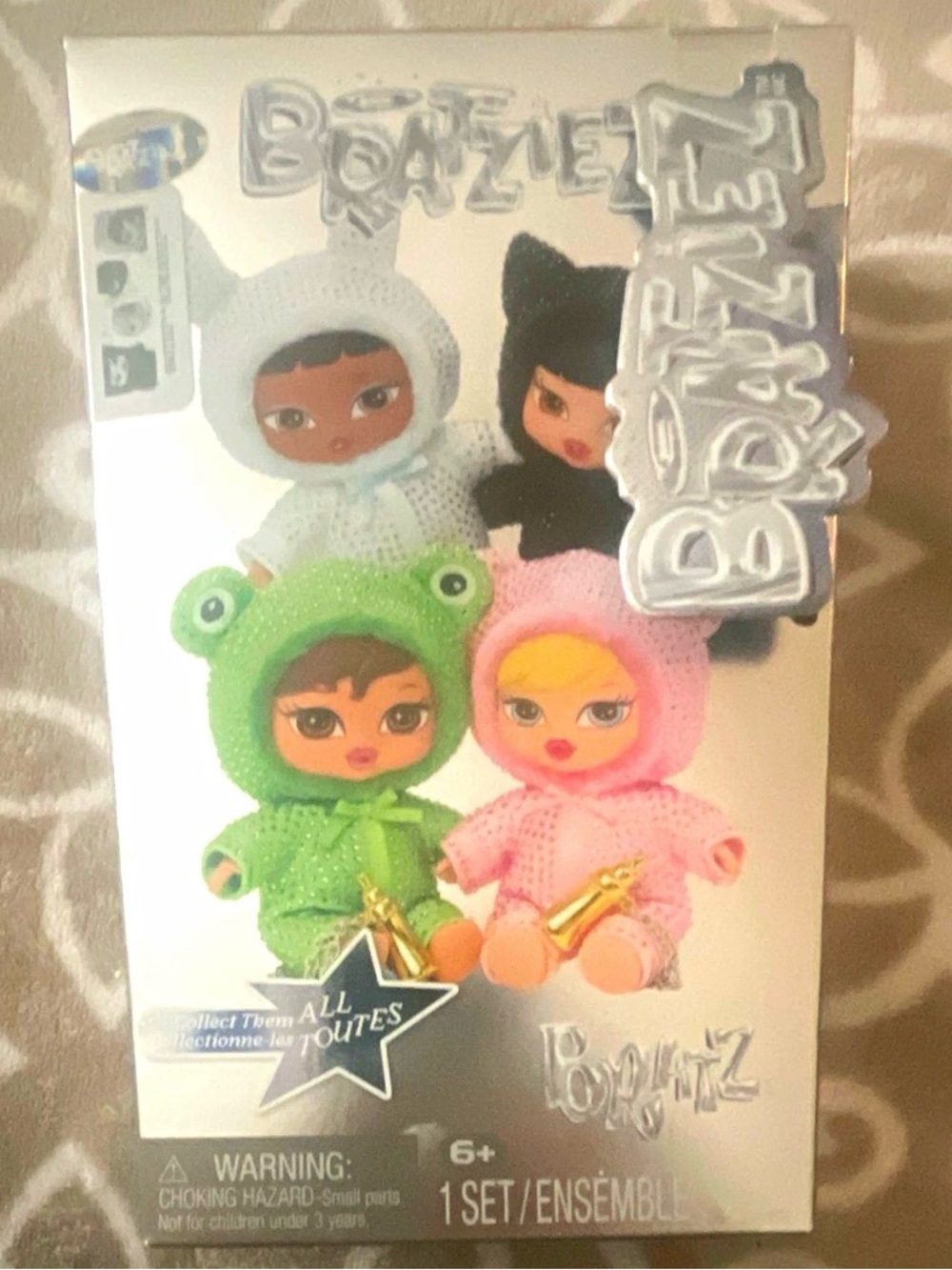 Bratzies bling Babyz Plush Doll keychain- Jade Unopened
